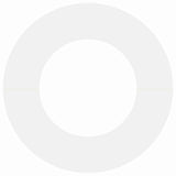Flat Tree Ring White Ø40 / 70 cm Steel