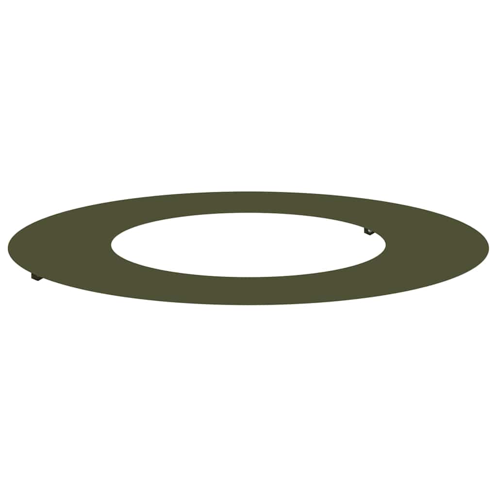 Flat Tree Ring Olive green Ø40 / 70 cm Steel
