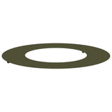 Flat Tree Ring Olive green Ø40 / 70 cm Steel