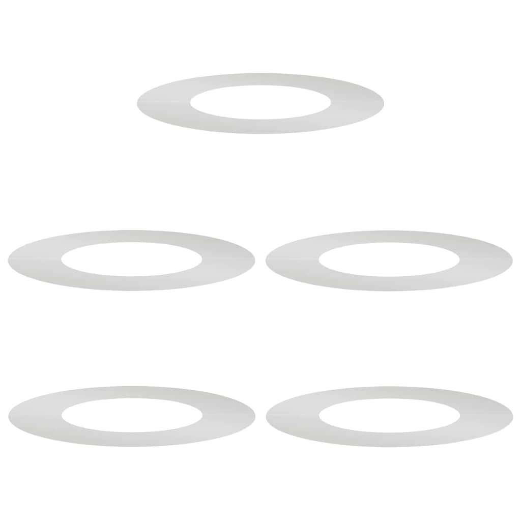 Flat Tree Rings 5 pcs Silver Ø40 / 70 cm Galvanised steel