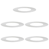 Flat Tree Rings 5 pcs Silver Ø40 / 70 cm Galvanised steel