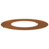 Flat Tree Ring Brown Ø40 / 70 cm Weathering steel