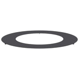 Flat Tree Ring Black Ø50 / 80 cm Steel