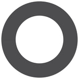 Flat Tree Rings 5 pcs Black Ø50 / 80 cm Steel