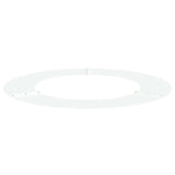 Flat Tree Ring White Ø50 / 80 cm Steel