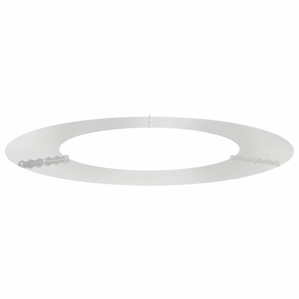 Flat Tree Ring Silver Ø50 / 80 cm Stainless steel