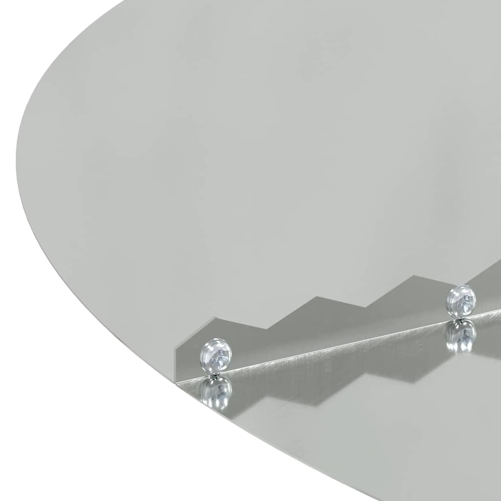 Flat Tree Rings 5 pcs Silver Ø50 / 80 cm Galvanised steel