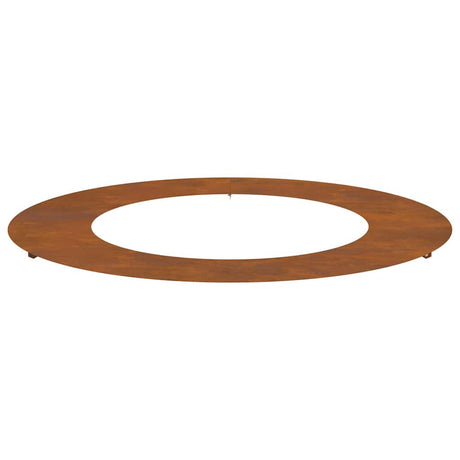 Flat Tree Ring Brown Ø50 / 80 cm Weathering steel
