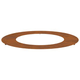 Flat Tree Ring Brown Ø50 / 80 cm Weathering steel