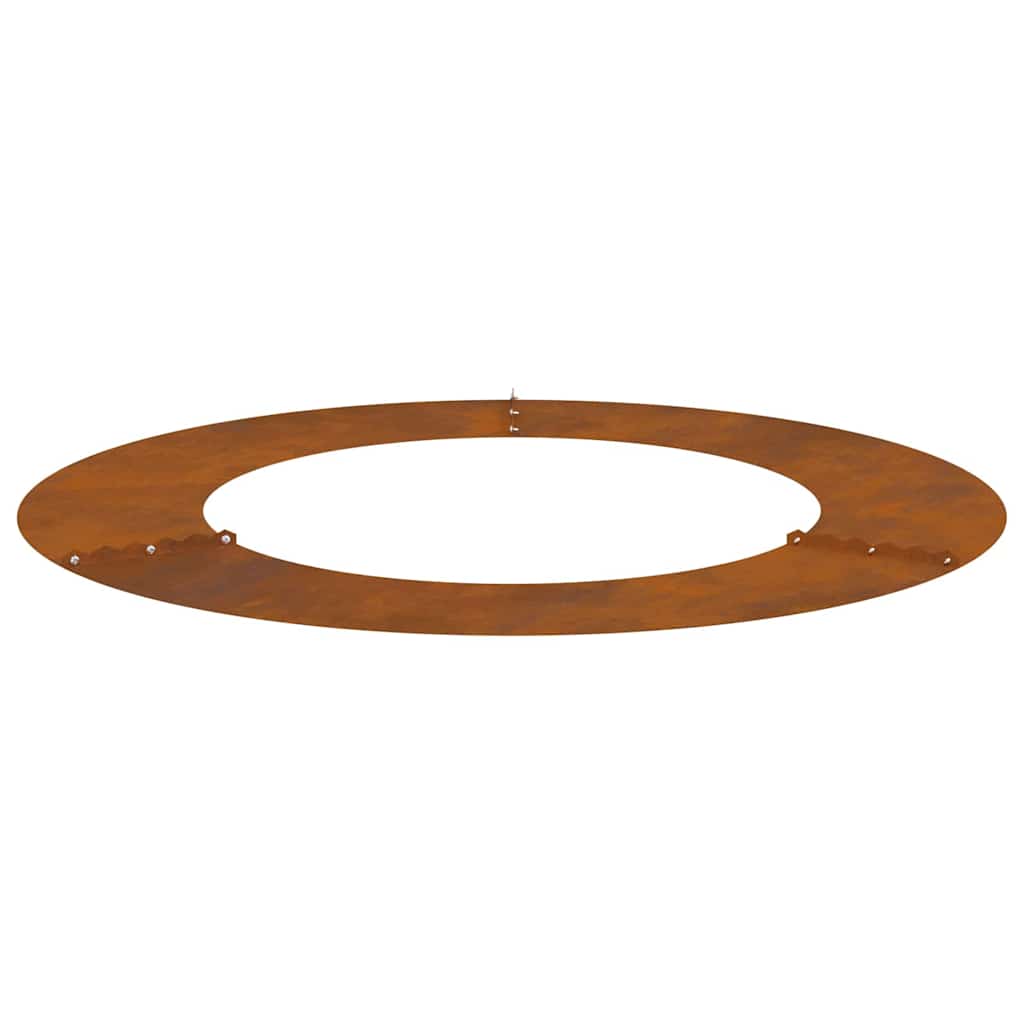 Flat Tree Ring Brown Ø50 / 80 cm Weathering steel