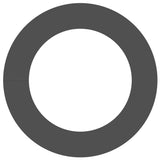 Flat Tree Rings 5 pcs Black Ø60 / 90 cm Steel