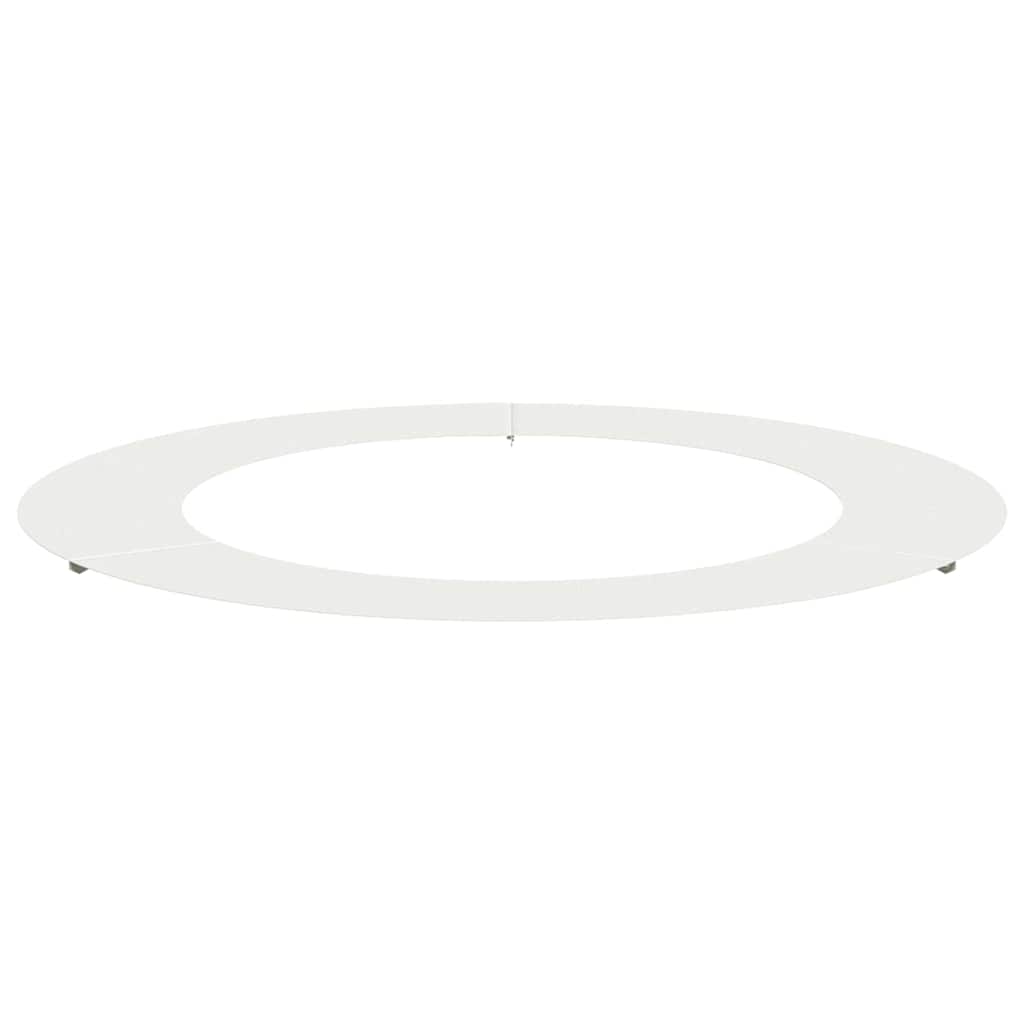 Flat Tree Ring White Ø60 / 90 cm Steel