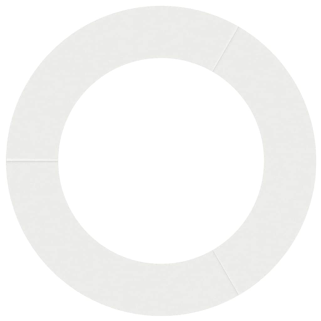 Flat Tree Ring White Ø60 / 90 cm Steel
