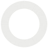 Flat Tree Ring White Ø60 / 90 cm Steel