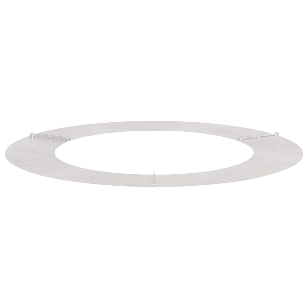 Flat Tree Rings 5 pcs Silver Ø60 / 90 cm Stainless steel