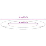 Flat Tree Rings 5 pcs Silver Ø60 / 90 cm Stainless steel