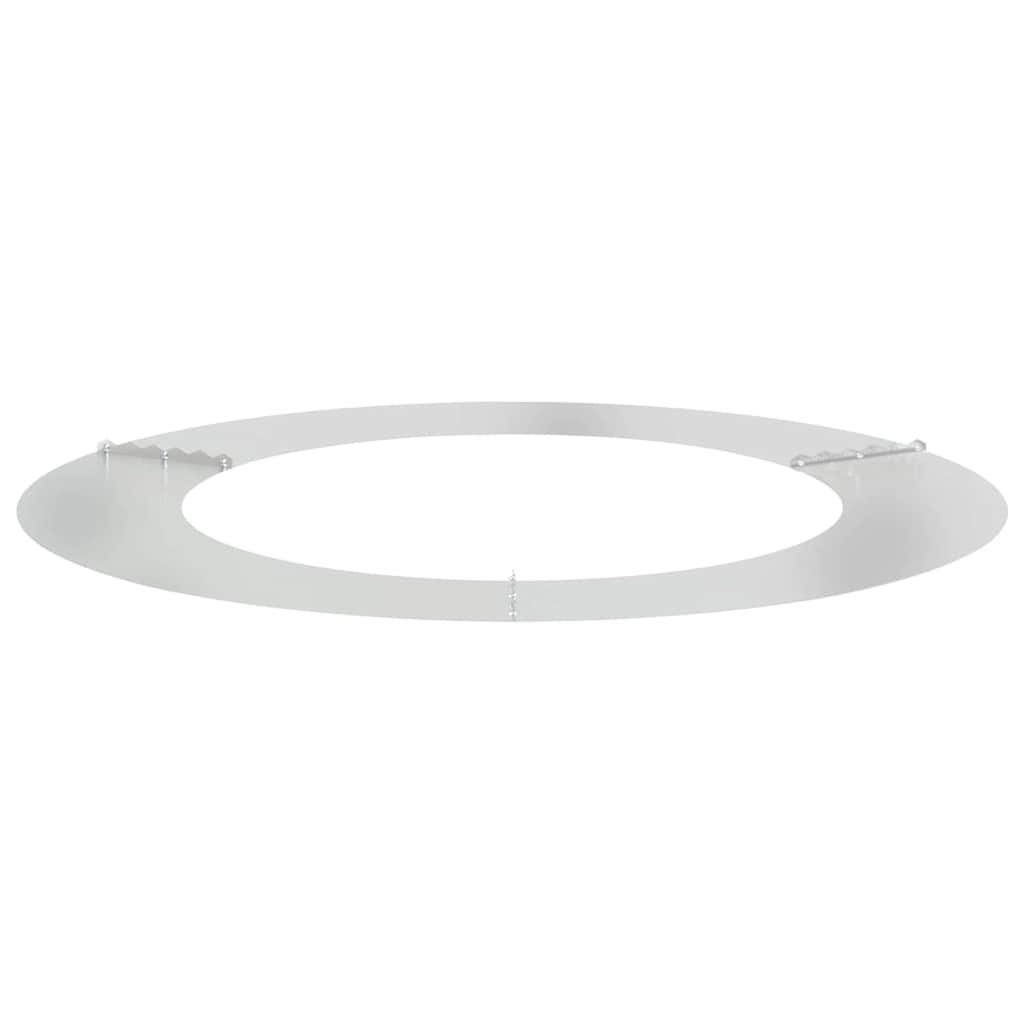 Flat Tree Rings 5 pcs Silver Ø60 / 90 cm Galvanised steel