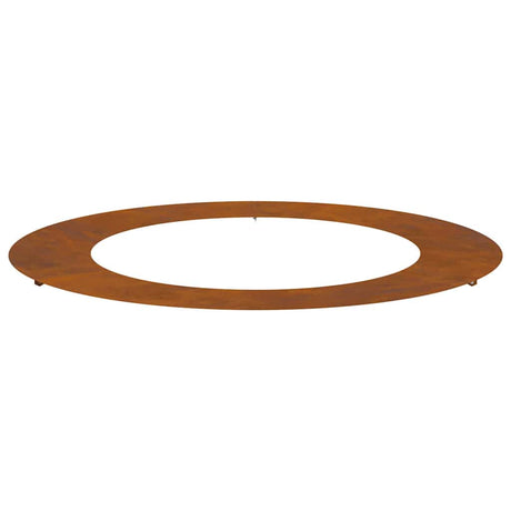 Flat Tree Ring Brown Ø60 / 90 cm Weathering steel