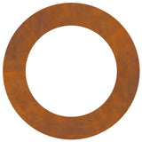 Flat Tree Rings 5 pcs Brown Ø60 / 90 cm Weathering steel