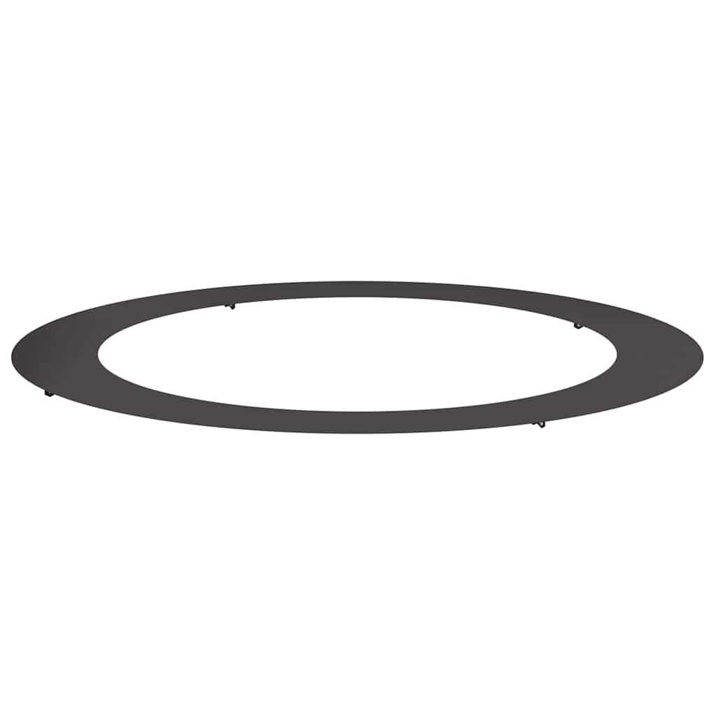 Flat Tree Ring Black Ø90 / 120 cm Steel