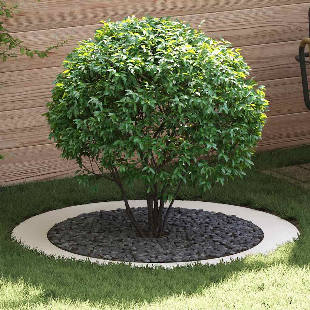 Flat Tree Ring White Ø90 / 120 cm Steel