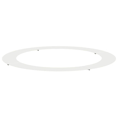 Flat Tree Ring White Ø90 / 120 cm Steel