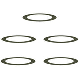 Flat Tree Rings 5 pcs Olive green Ø90 / 120 cm Steel