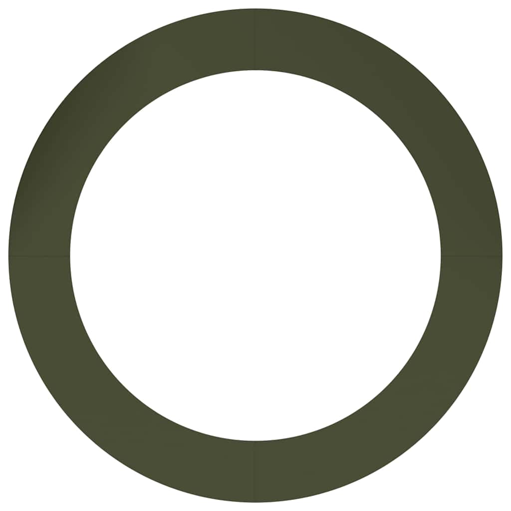 Flat Tree Rings 5 pcs Olive green Ø90 / 120 cm Steel