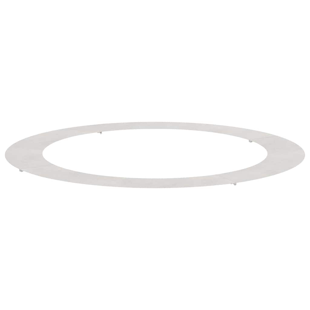 Flat Tree Ring Silver Ø90 / 120 cm Stainless steel