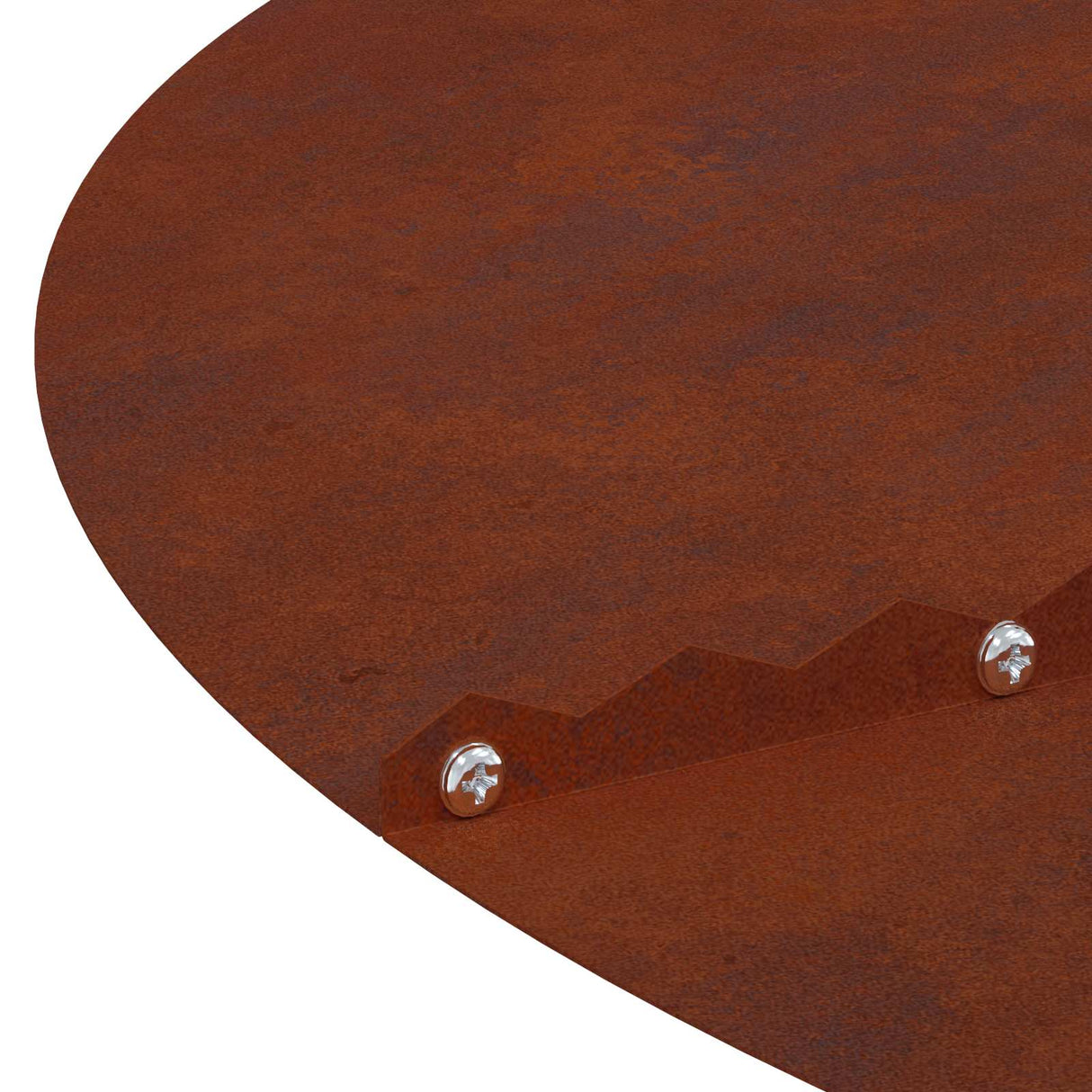 suitable for Flat Tree Ring Brown Ø90 / 120 cm Weathering Steel