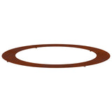 suitable for Flat Tree Ring Brown Ø90 / 120 cm Weathering Steel