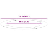 suitable for Flat Tree Rings 5 pcs Brown Ã˜90 / 120 cm