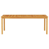 Garden Dining Set 7 pcs Brown Solid acacia wood