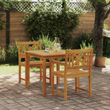 Garden Dining Set 3 pcs Brown Solid Acacia wood