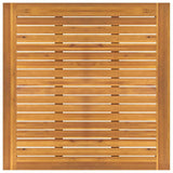 Garden Dining Set 5 pcs Brown Solid Acacia wood