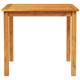 Garden Dining Set 5 pcs Brown Solid acacia wood