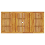 Garden Dining Set 7 pcs Brown Solid acacia wood