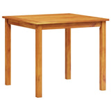 Garden Dining Set 3 pcs Brown Solid Acacia Wood