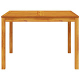 Garden Dining Set 5 pcs Brown Solid Acacia Wood