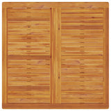 Garden Dining Set 5 pcs Brown Solid Acacia Wood