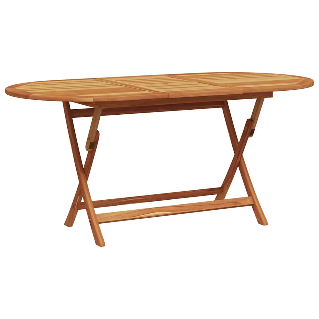 Garden Dining Set Folding 5 pcs Anthracite Solid acacia wood
