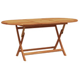 Garden Dining Set Folding 5 pcs Anthracite Solid acacia wood