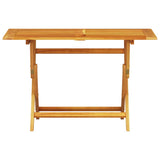 Garden Dining Set Folding 7 pcs Brown Solid acacia wood