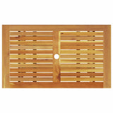 Garden Dining Set Folding 7 pcs Brown Solid acacia wood