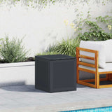 Garden Storage Box Anthracite 55 x 53 x 57 cm Polypropylene