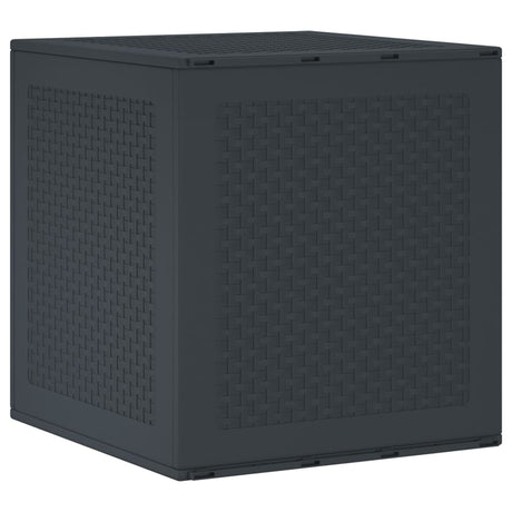 Garden Storage Box Anthracite 55 x 53 x 57 cm Polypropylene