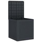 Garden Storage Box Anthracite 55 x 53 x 57 cm Polypropylene