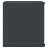 Garden Storage Box Anthracite 55 x 53 x 57 cm Polypropylene