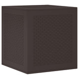 Storage Box with Storage Brown 55 x 53 x 57 cm Polypropylene