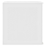 Garden Storage Box White 55 x 53 x 57 cm Polypropylene